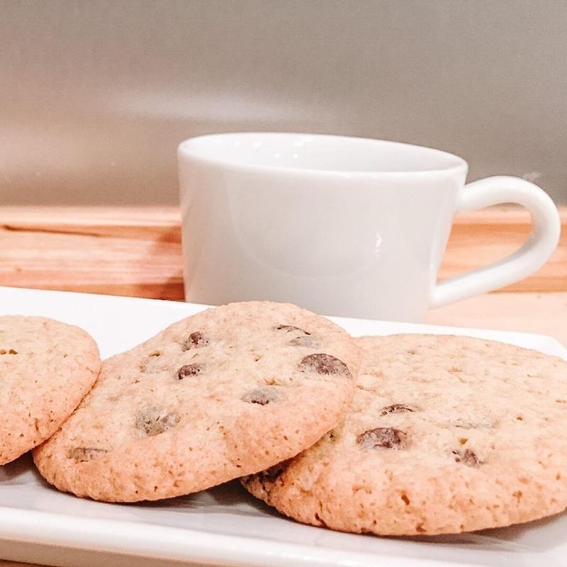 cookie con trocitos de chocolate sin gluten