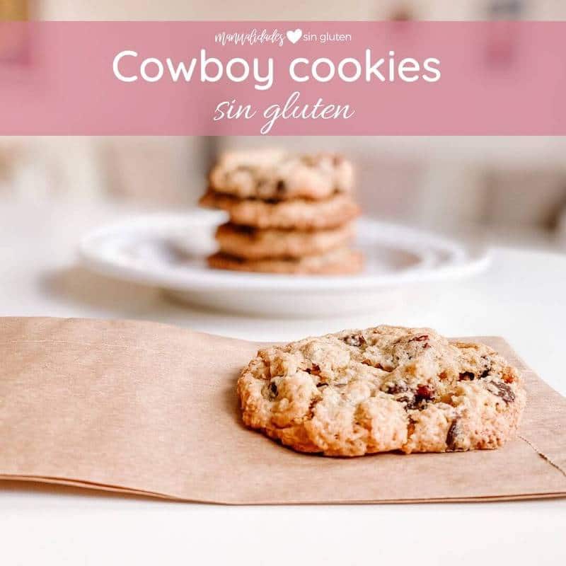 Cowboy cookies sin gluten