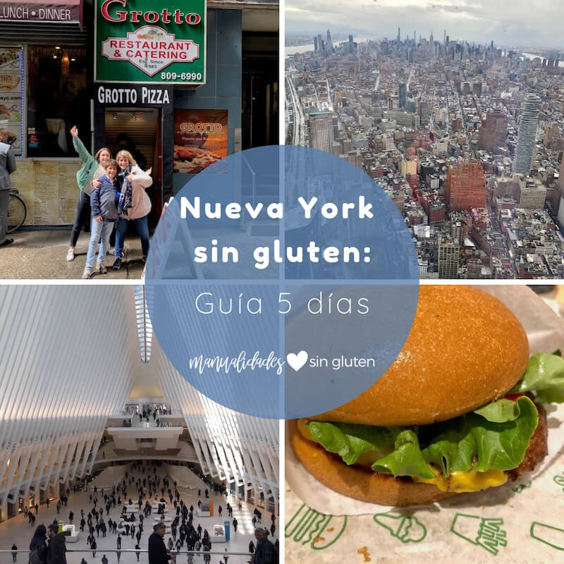Guía de 5 días Nueva York sin gluten