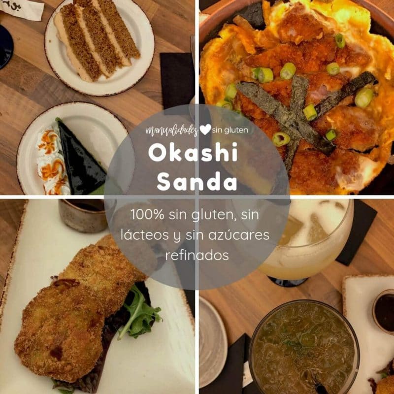 Restaurante Okashi Sanda sin glutenRestaurante Okashi Sanda sin gluten