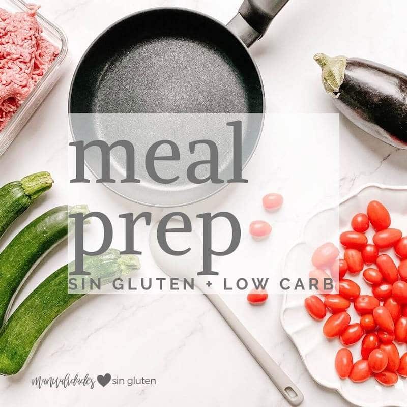meal prep con carne ternera low carb