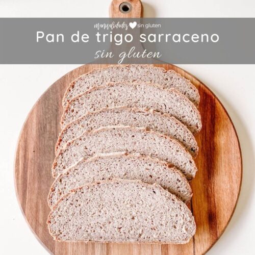 Pan de trigo sarraceno con yogur, sin levadura y sin amasado