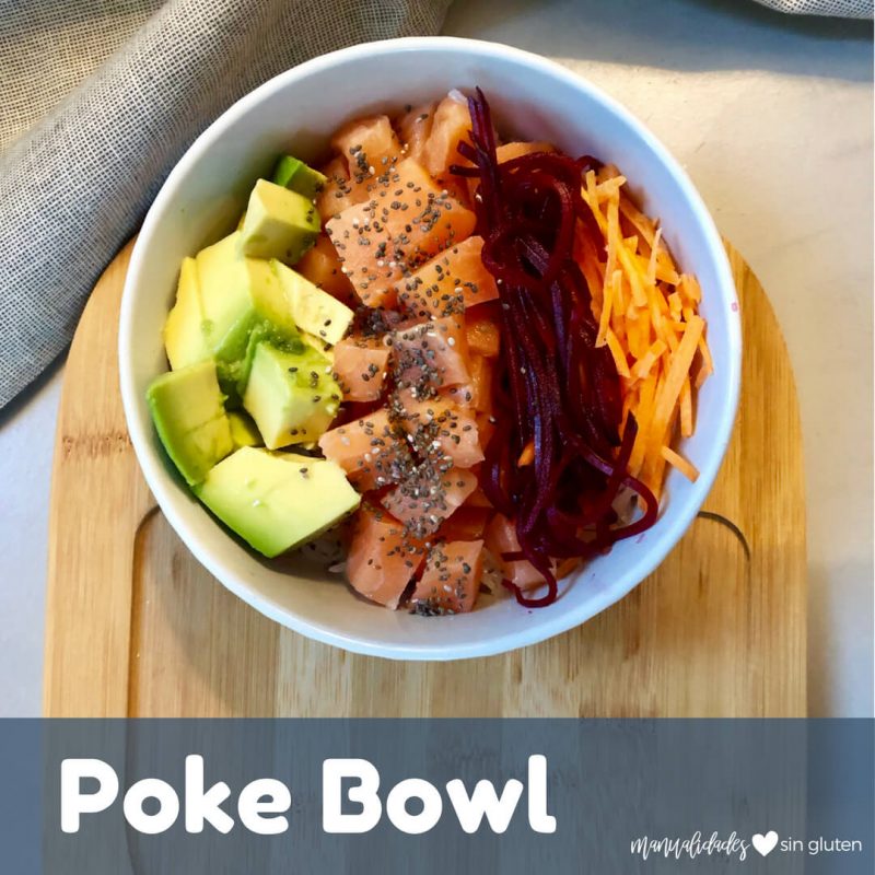 poke bowl de salmón