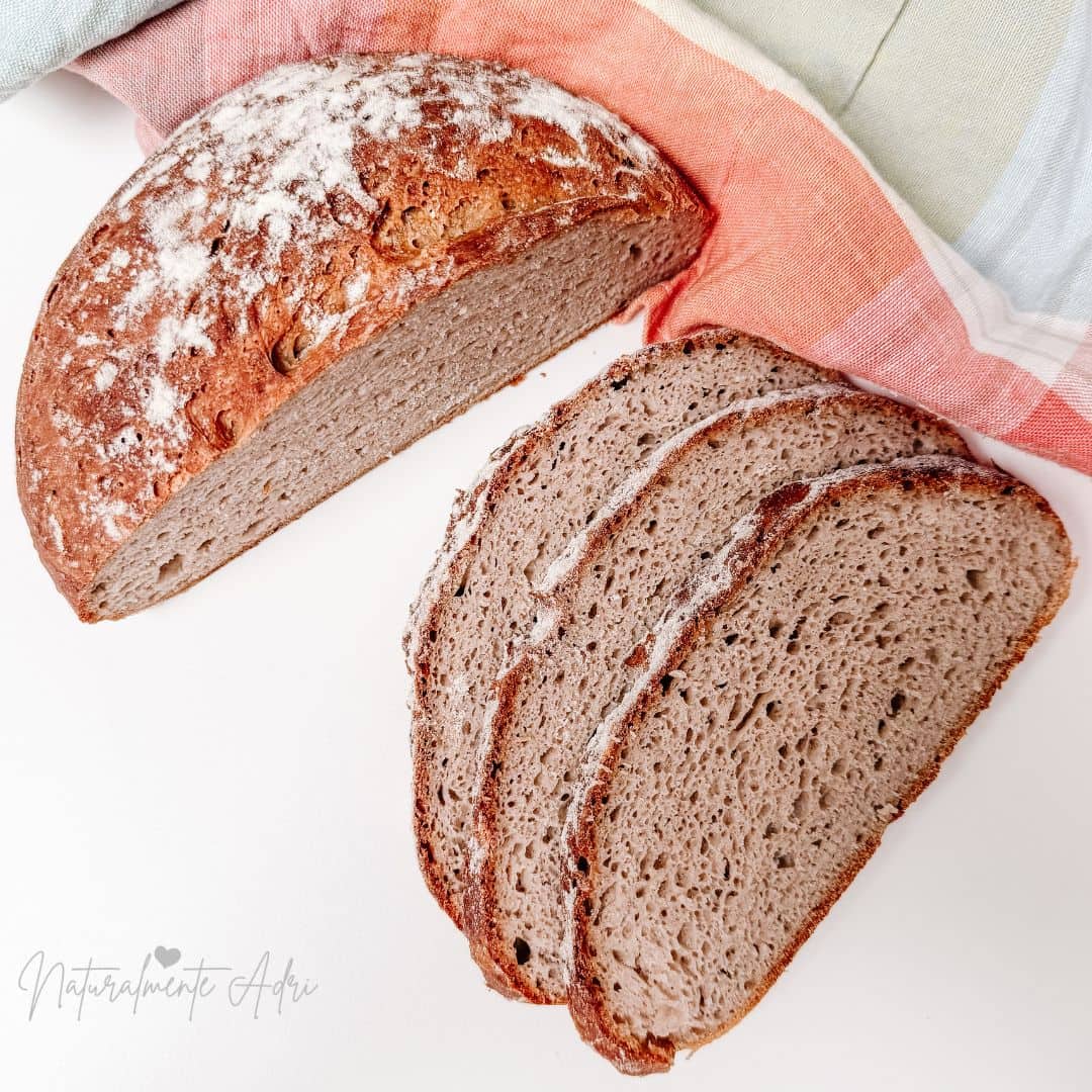 pan de hogaza sin gluten