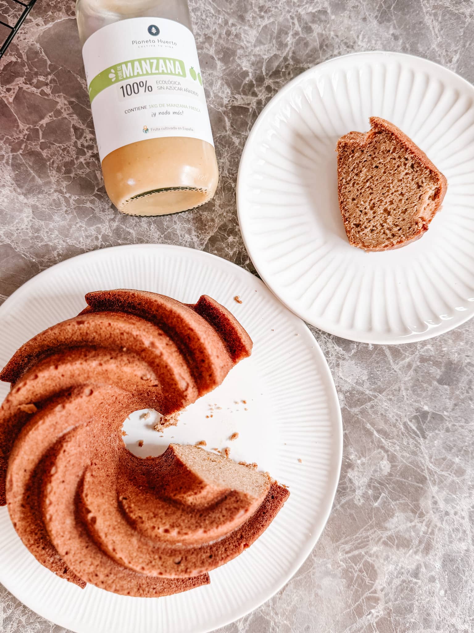 Bundt Cake de compota de manzana